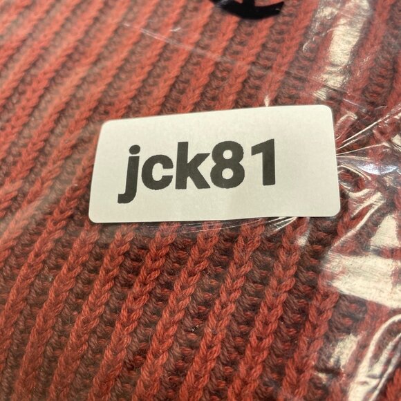 NEW Lands' End Drifter Men's M Half-Zip Pullover Sweater Red 100% Cotton -81 - Picture 13 of 13